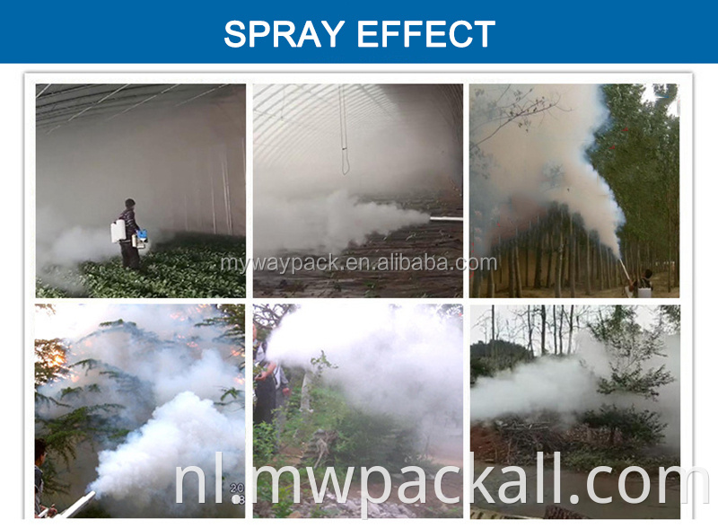 Thermische vernevelaar nevelvernevelaar Pesticide spray vernevelingsmachine